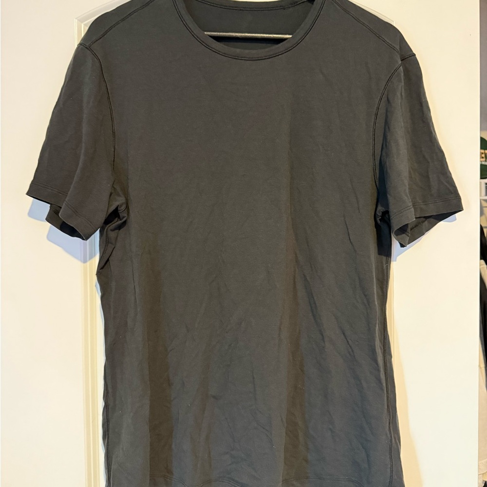 lululemon athletica Charcoal Short Sleeve Tee